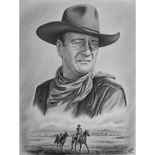 Charger l'image dans la galerie, Cowboy - diamant rond complet - 30x40cm