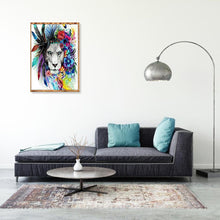 Charger l'image dans la galerie, Mosaïque - diamant rond complet - 40x30cm