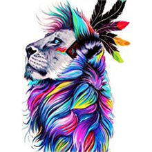 Charger l'image dans la galerie, Mosaïque - diamant rond complet - 40x30cm