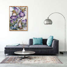 Charger l'image dans la galerie, Cube magique - diamant rond complet - 40x30cm