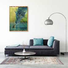 Charger l'image dans la galerie, Cube magique - diamant rond complet - 40x30cm