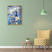 Charger l'image dans la galerie, Cube magique - diamant rond complet - 40x30cm