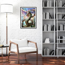 Charger l'image dans la galerie, pour chambre - diamant rond complet - 40x30cm