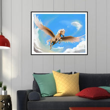 Charger l'image dans la galerie, pour chambre - diamant rond complet - 40x30cm