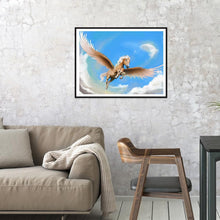 Charger l'image dans la galerie, pour chambre - diamant rond complet - 40x30cm