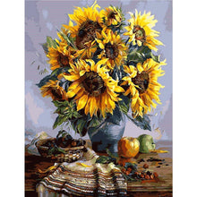 Charger l'image dans la galerie, SunflowerHome - diamant rond complet - 50x40cm