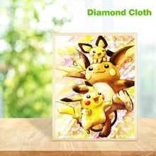 Charger l'image dans la galerie, Pikachu Pokemon - Full Drill BRICOLAGE Diamond Painting