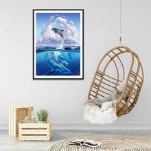 Charger l'image dans la galerie, Tigre - diamant rond complet - 30x40cm
