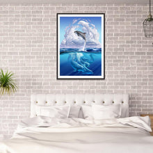 Charger l'image dans la galerie, Tigre - diamant rond complet - 30x40cm