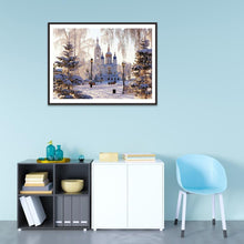 Charger l'image dans la galerie, Maison - diamant rond complet - 30x40cm