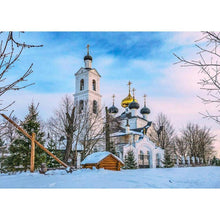 Charger l'image dans la galerie, Maison - diamant rond complet - 30x40cm