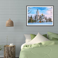 Charger l'image dans la galerie, Maison - diamant rond complet - 30x40cm