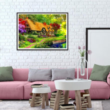 Charger l'image dans la galerie, Maison - diamant rond complet - 30x40cm