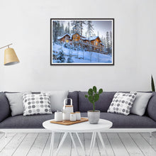 Charger l'image dans la galerie, Maison - diamant rond complet - 30x40cm