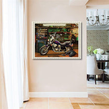 Charger l'image dans la galerie, Paysage de voiture - diamant rond complet - 40x30cm