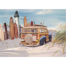 Charger l'image dans la galerie, Paysage de voiture - diamant rond complet - 40x30cm