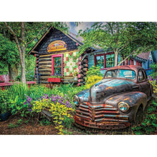 Charger l'image dans la galerie, Paysage de voiture - diamant rond complet - 40x30cm