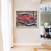 Charger l'image dans la galerie, Paysage de voiture - diamant rond complet - 40x30cm