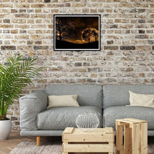 Charger l'image dans la galerie, Paysage lunaire - diamant rond complet - 40x30cm