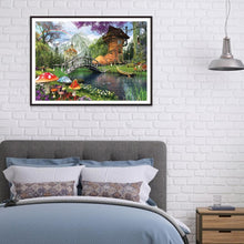 Charger l'image dans la galerie, Paysage - diamant rond complet - 30x40cm