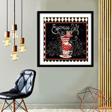 Charger l'image dans la galerie, Coupe - diamant rond complet - 30x30cm