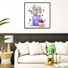 Charger l'image dans la galerie, Coupe - diamant rond complet - 30x30cm