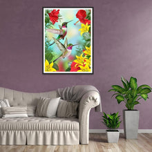 Charger l'image dans la galerie, Fleurs - diamant rond complet - 30x40cm