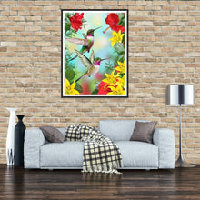 Charger l'image dans la galerie, Fleurs - diamant rond complet - 30x40cm