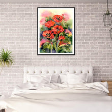 Charger l'image dans la galerie, Fleurs - diamant rond complet - 30x40cm