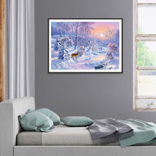 Charger l'image dans la galerie, Paysage - diamant rond complet - 40x30cm