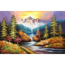 Charger l'image dans la galerie, Paysage - diamant rond complet - 40x30cm