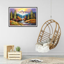 Charger l'image dans la galerie, Paysage - diamant rond complet - 40x30cm