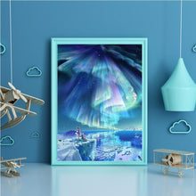 Charger l'image dans la galerie, Aurora paysage - diamant rond complet - 40x30cm