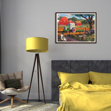 Charger l'image dans la galerie, Paysage rural - diamant rond complet - 40x30cm