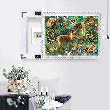 Charger l'image dans la galerie, Nature de cerf - diamant rond complet - 40x30cm