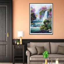 Charger l'image dans la galerie, Paysage - diamant rond complet - 30x40cm