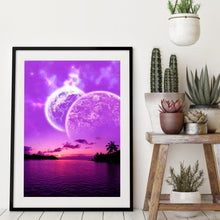 Charger l'image dans la galerie, Paysage - diamant rond complet - 30x40cm