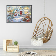Charger l'image dans la galerie, Père Noël - diamant rond complet - 40x30cm