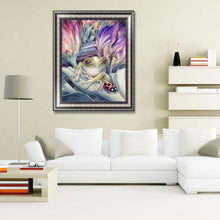 Charger l'image dans la galerie, Grenouille - diamant rond complet - 30x40cm