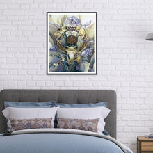 Charger l'image dans la galerie, Grenouille - diamant rond complet - 30x40cm