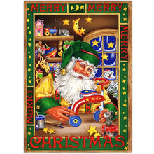 Charger l'image dans la galerie, Animal de père noël - diamant rond complet - 40x30cm