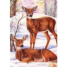 Charger l'image dans la galerie, Animal de père noël - diamant rond complet - 40x30cm