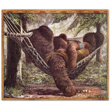 Charger l'image dans la galerie, Ours - diamant rond complet - 35x30cm