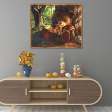 Charger l'image dans la galerie, Ours - diamant rond complet - 35x30cm