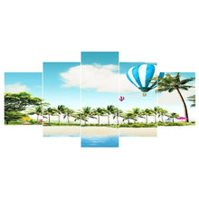 Charger l'image dans la galerie, Plage 5pcs - diamant rond complet - 95x45cm