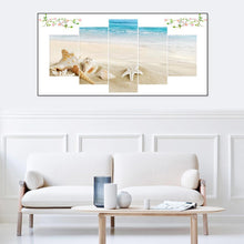 Charger l'image dans la galerie, Plage 5pcs - diamant rond complet - 95x45cm