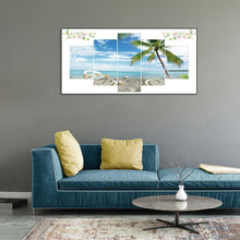 Charger l'image dans la galerie, Plage 5pcs - diamant rond complet - 95x45cm