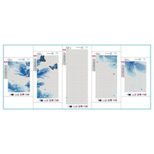 Charger l'image dans la galerie, 5pcs papillon - diamant rond complet - 95x45cm