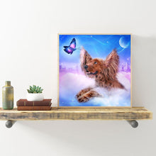 Charger l'image dans la galerie, Chien - diamant rond complet - 30x30cm