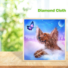 Charger l'image dans la galerie, Chien - diamant rond complet - 30x30cm